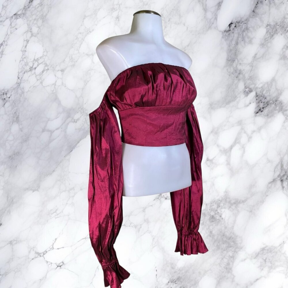 Lovers and Friends Fraya Top - Raspberry Red - Picture 5 of 11